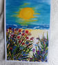 A4 Art Print: Coastal Flowers - Image 3