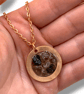 Healing Smoky Quartz Pendant on Long Chain - Libra gemstone, Chakra Balancing. - Image 2