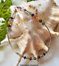 Dainty Ruby, Sapphire & Emerald Noodle  Sterling Silver Brangle - Image 6