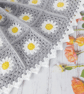 Crochet Daisy Baby Blanket - Image 1