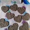 Custom order - ceramic heart, reserved for Jennie