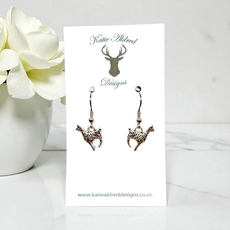 Charm Earrings - Llama