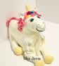 Unicorn Baby Blanket, Cuddle & Play Unicorn Blanket, car seat blanket, Play mat, - Image 6