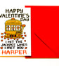 Valentine's Personalised Card, Customised I Hit The Jackpot Love Card - Image 7