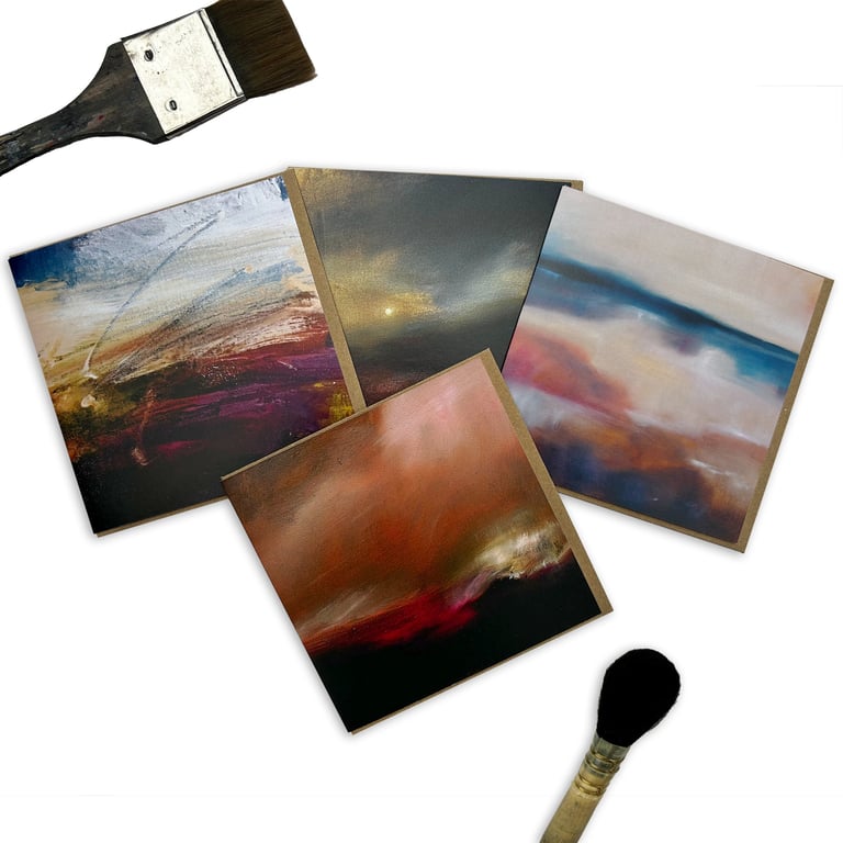 Solar - blank greetings card collection