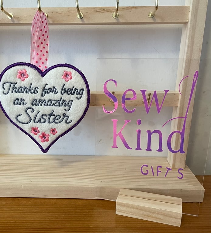 Scented Thank You Heart – A Gift from the Heart Sister 