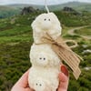 Flock of North Devon Sheep Candle 