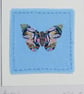Hand-stitched miniature applique Butterfly made with Liberty Tana Lawn cotton - Image 2