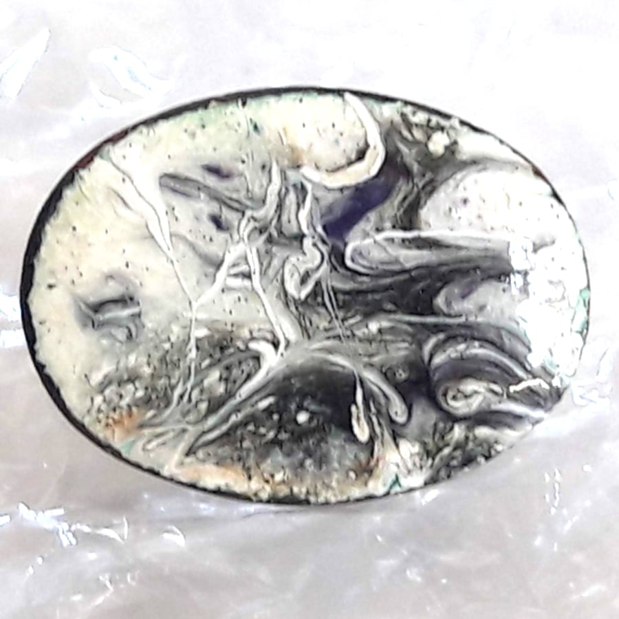 small scrolled brooch (no 3)