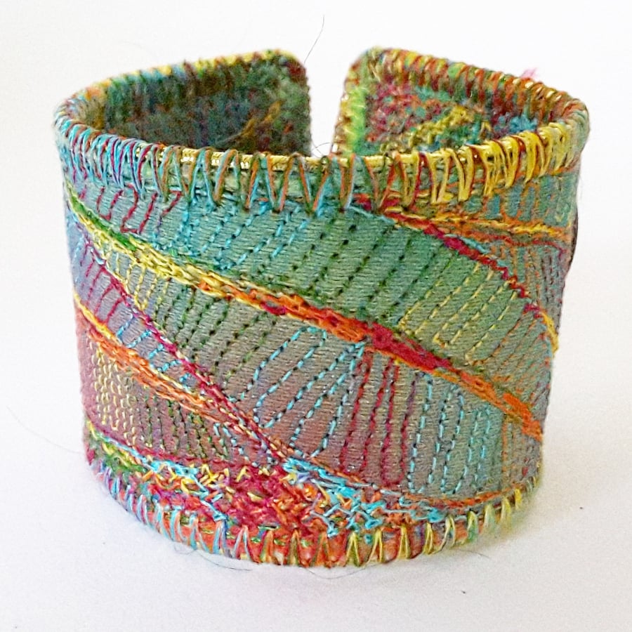 Textile Cuffc Fabric Wristband 