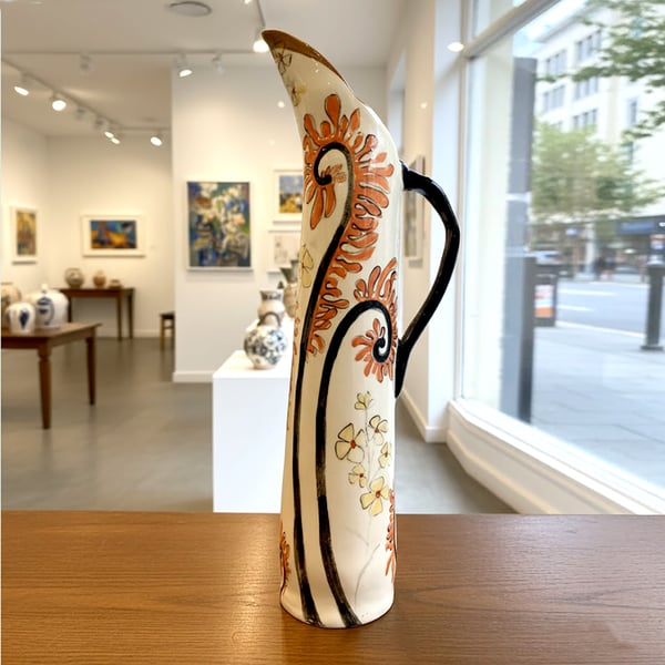 'Summer of Love' Jug - handmade ceramic