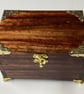 Hand made Chechen (Caribbean Rosewood) Jewellery box