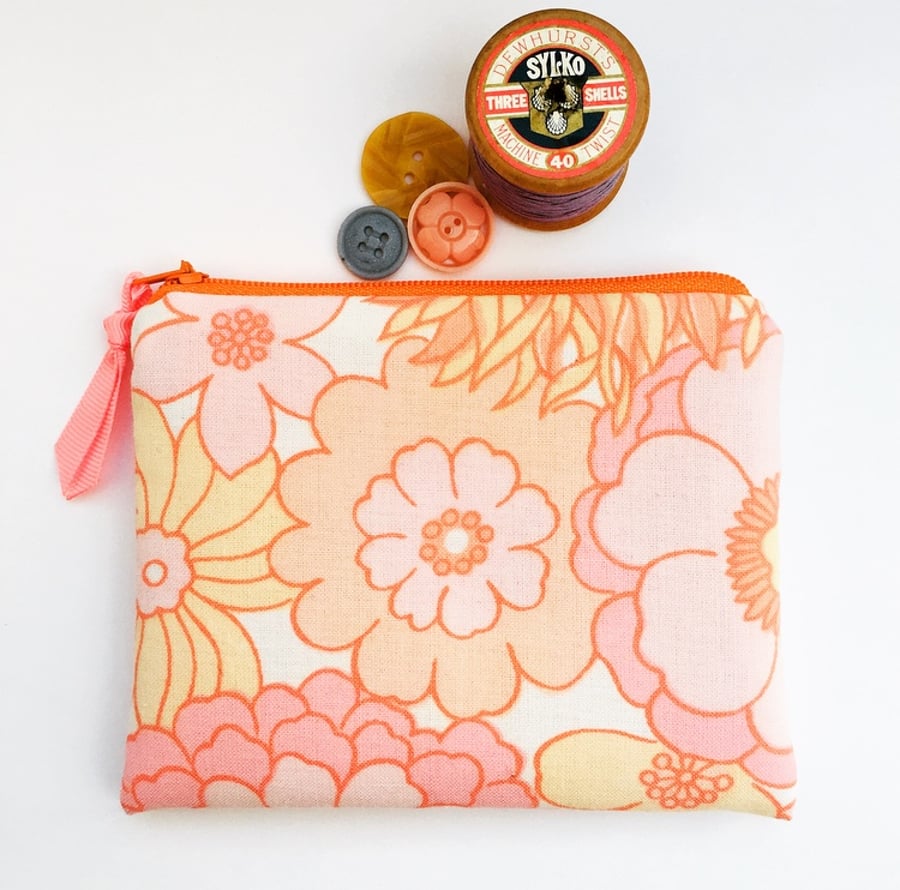 Vintage Fabric Coin Purse