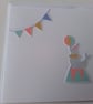  Circus theme card. Performing seal. Ref 303