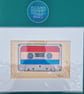Cassette '86 Original Acrylic Painting Retro Mounted 6x4" DavidNicolArt