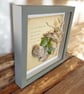 Seaside Curiosities Shadow Box. Coastal Wall Art with Sea Glass and Shells - Image 3