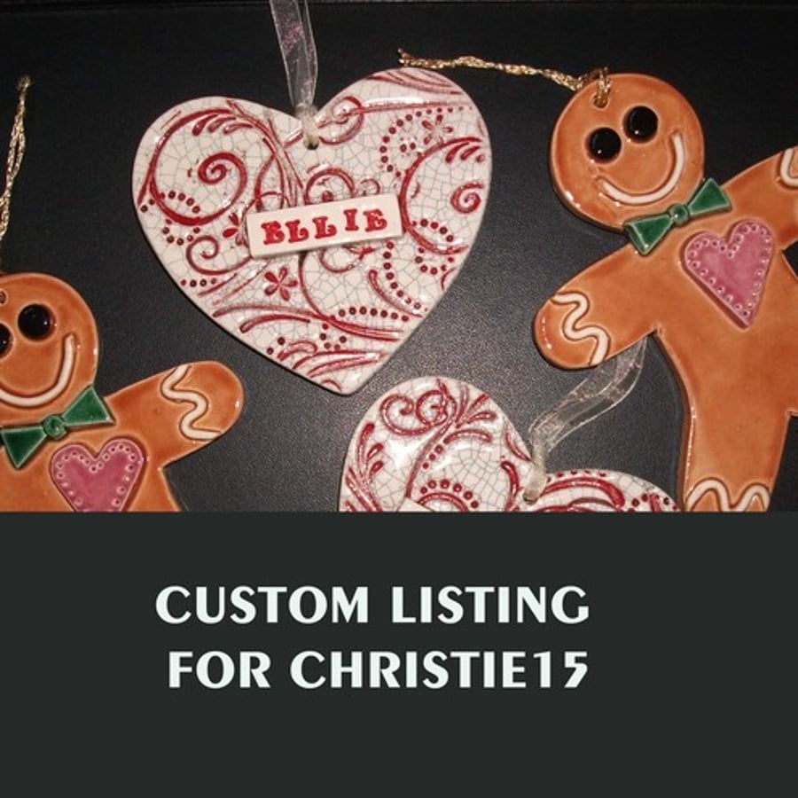 custom listing for Christie15