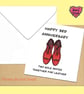 3rd wedding anniversary card for leather - Image 8