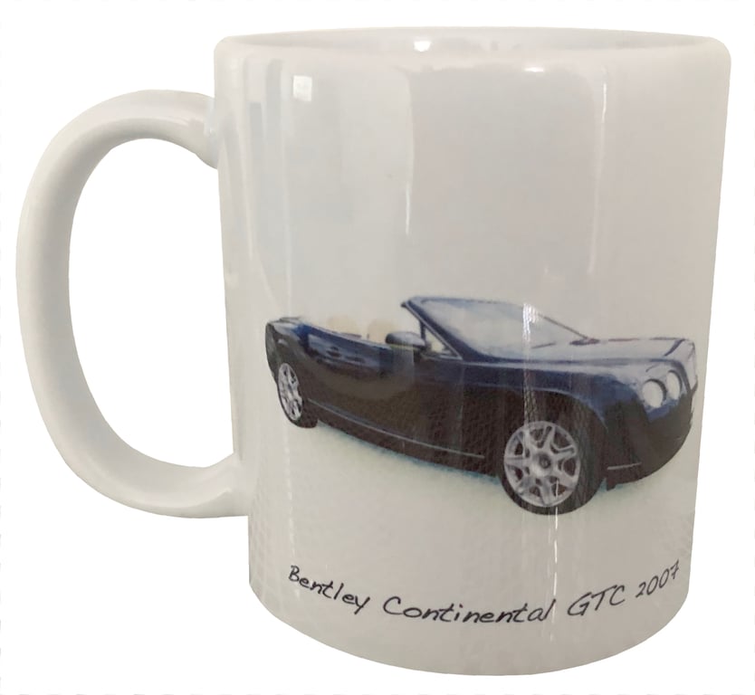 Bentley Continental GTC 2007 - 11oz Ceramic Mug 