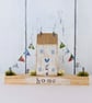 Handmade Tiny Oak Cottage Home Decor 'Home' - Image 4
