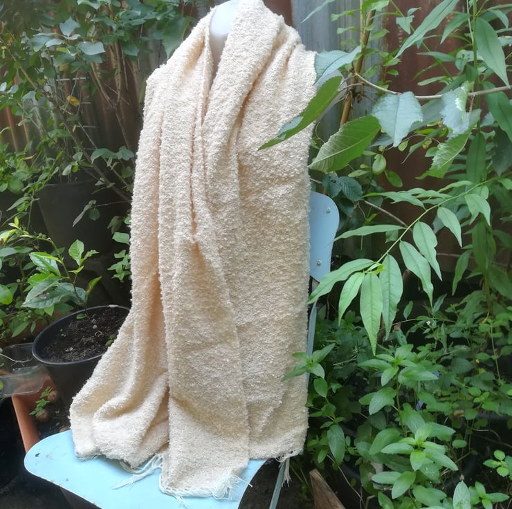 champagne wedding shawl
