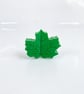 Maple Tree Leaf Shaped Resin Statement Brooch 4 colours - Image 3