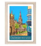 Chichester West Sussex travel poster print by Susie West - Image 1
