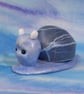 Large Village Snail 'Declan' OOAK Sculpt by Ann Galvin Gnome Village - Image 2