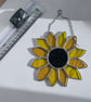 Stained Glass Sunflower sun catcher - Image 4