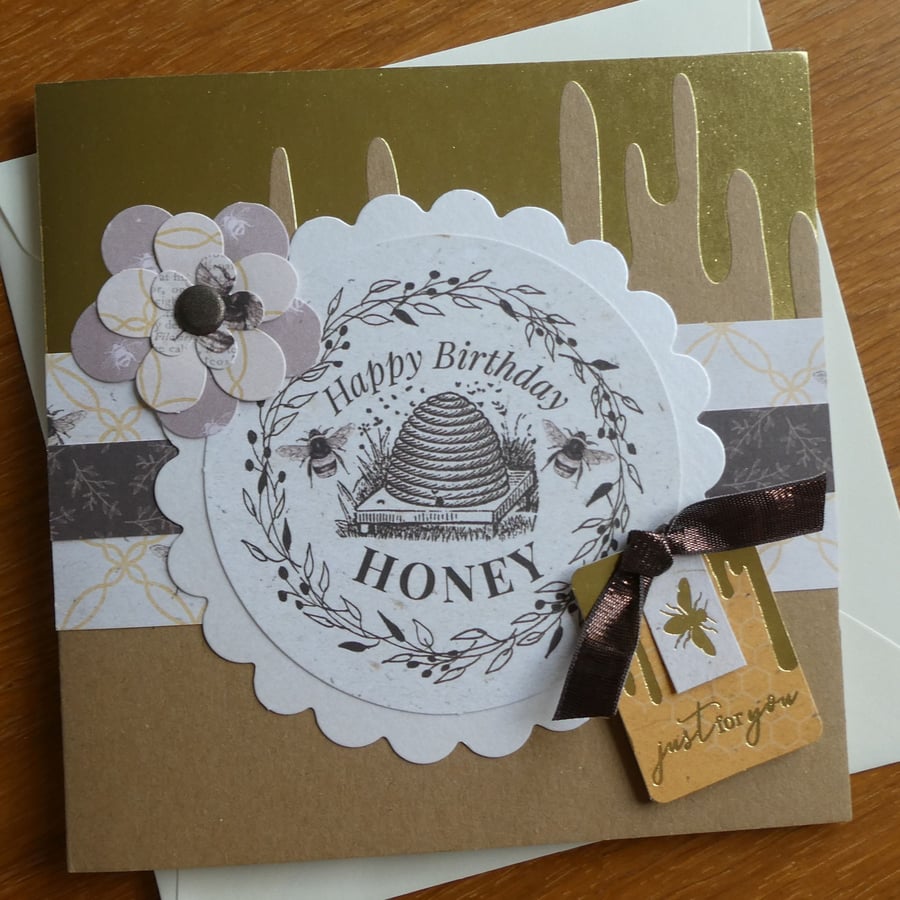 Happy Birthday Honey Card