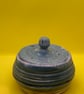 Small lidded decorative pot 
