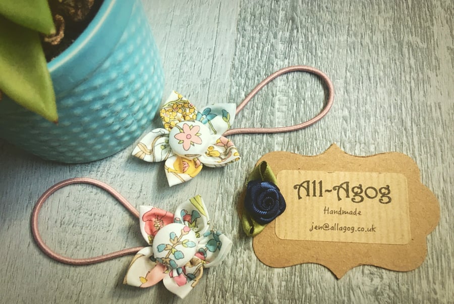Liberty Handmade Flower Hair Bands - Lola 