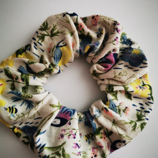 Spring Scene Scrunchie 