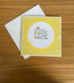 Hand Made Thank you card  - Image 2