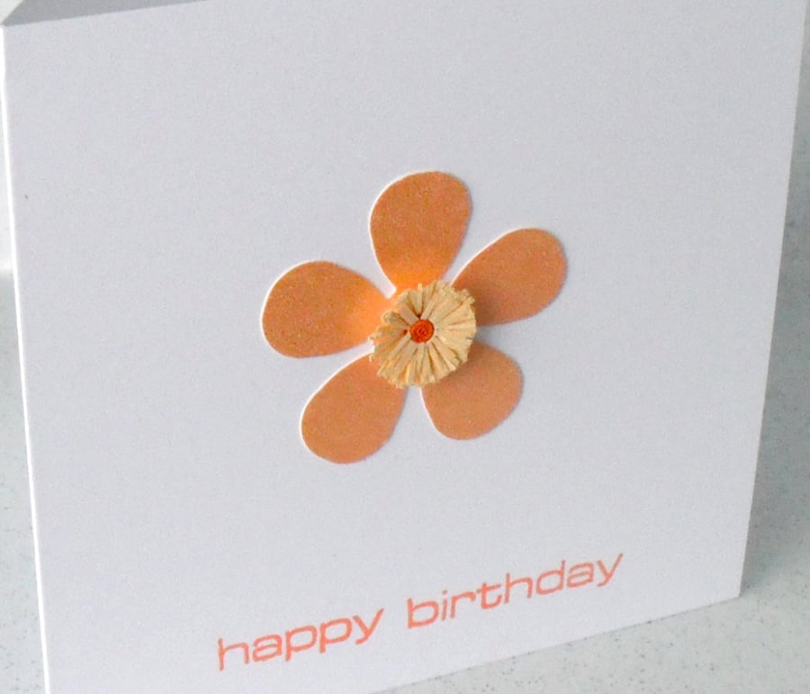 Paper quilling birthday cards - set of three
