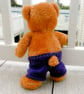 KNITTING PATTERN PDF Teddy in Purple - Image 4