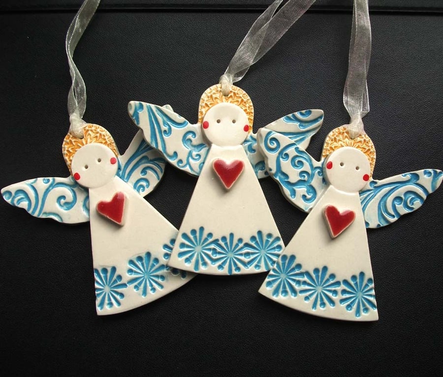 Ceramic Christmas Angel