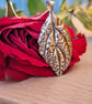 Silver Woodland Leaf Pendant