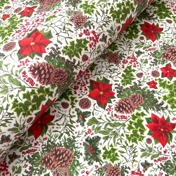Under the Mistletoe Single Sheet Christmas Wrap & Tag