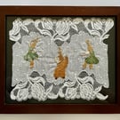 'The Grain's Measure' Hand Embroidery Art