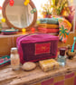 co-Friendly Upcycled Beach Towel Toiletry Bag - Image 3