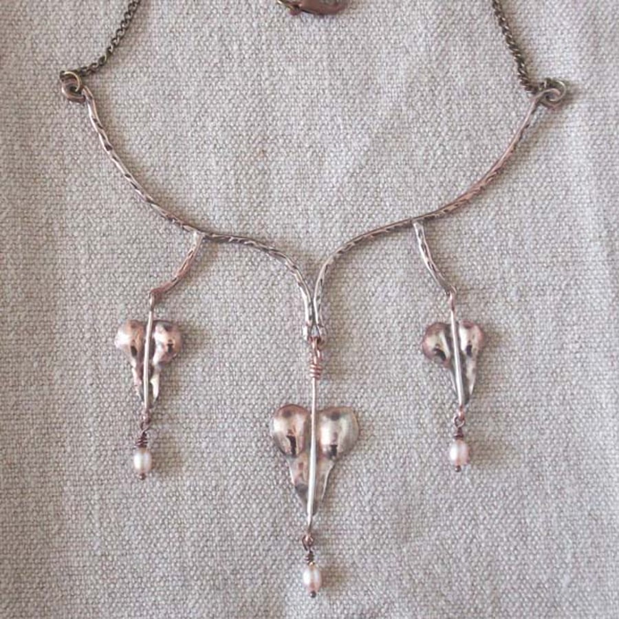 Love Hearts Triple Necklace