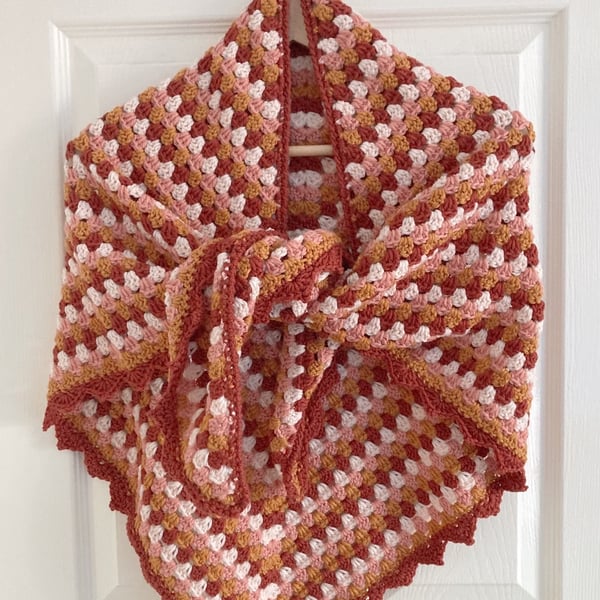 The Autumn Shawl - Merino Wool Wrap