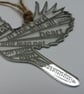 'Laser Tweet' - Proverbs 3:5 (acrylic, 10cm) - Image 3