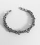 Husband to wife gift  Womens 11th Anniversary Byzantine Stainless Steel Bracelet - Image 2