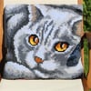 Tapestry Cat Cushion