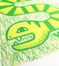 Yesss Snake, 2-colour screen print - Image 3