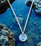 Silver rock pool necklace.  - Image 3