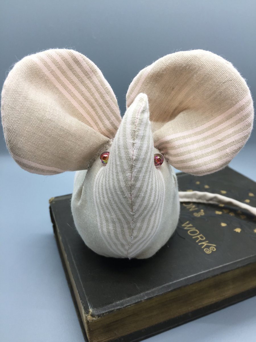 Upcycled fabric Weighted mouse
