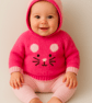 Mouse Hoodie Knitting Pattern.  Digital Pattern - Image 1